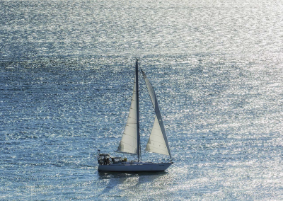 sailing boat on the water